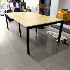 Escritorio Modular Moderno y Minimalista UConcept HBUC014 de 4 Piezas, 240x120cm, Requiere Ensamblaje, Muebles de Oficina, Patas de Acero, Madera Melamina - Product Image 6