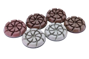 Disques abrasifs PanGu 3 pouces à base de résine diamantée pour polissage à sec, sans eau, compatibles avec les meuleuses de sol - Product Image 4