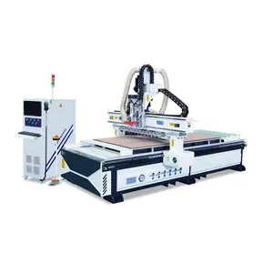 TT-CNC 9kw Automatic Multi-spindle Knives Industrial Woodworking CNC Router Machine for Furniture CNC Cutting Machine 11KW
