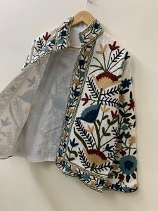 Suzani Vintage bordado TNT chaqueta abrigo Suzani terciopelo chaquetas abrigo hecho a mano Suzani chaqueta para mujer al mejor precio - Product Image 4