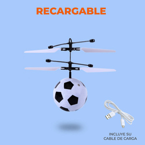 โดรนฟุตบอลบังคับด้วยเซ็นเซอร์ ชาร์จไฟได้ ของเล่นโดรนไฟฟ้าขนาดเล็กสำหรับผู้เริ่มต้น พร้อมฟังก์ชั่นติดตามฉัน รวมแบตเตอรี่สำหรับเล่นกลางแจ้ง - Product Image 3
