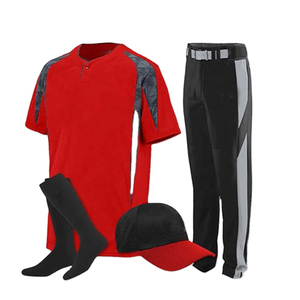 ชุดเบสบอลพิมพ์ลายแบบซับลิเมชั่นสั่งทำพิเศษสำหรับคนไซส์ใหญ่ ระบายอากาศได้ดี ผลิตจากโพลีเอสเตอร์ 100% ซึมซับความชื้น แห้งเร็ว และป้องกันแบคทีเรีย - Product Image 3