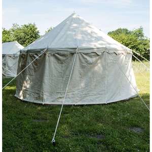 Carpa Redonda Medieval de Una Sola Capa, Lona Impermeable, Características Automáticas para Resorts, Capacidad para 4-8 Personas, 4m - Product Image 6