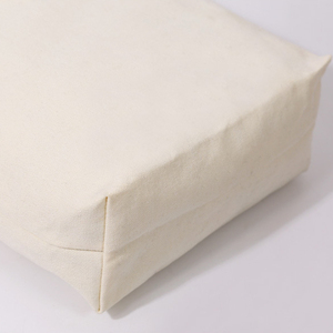 Custom Print Plain Natural Cotton Cotton <b>Canvas</b> <b>Bag</b> Grocery <b>Bags</b> with Many Pockets - Product Image 3