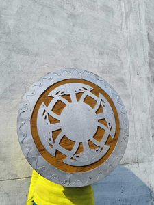 ออกแบบโล่ไม้โล่คอสเพลย์ไวกิ้งโล่ของขวัญที่ดีที่สุดโล่ฮาโลวีนโดยหัตถกรรม Calvin - Product Image 3