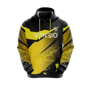 Sudadera transpirable en blanco 100% poliéster de peso pesado personalizada Sudadera con capucha de gran tamaño con impresión de diseño de logotipo - Product Image 5