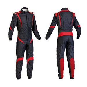 Traje de Carreras de Karting Transpirable Estampado de Talla Grande para Motociclismo y Automovilismo, Ropa Deportiva 100% Algodón - Product Image 5