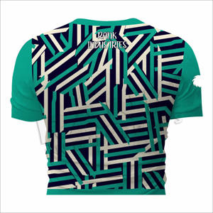 Camisetas Cortas de Manga Corta para Mujer, Nuevo Estilo, en Stock, Camisetas Cortas de Poliéster para Mujer - Product Image 2