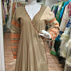 Vestido Maxi de Color, Vestido Maxi Bohemio Bordado para Mujer, Mejor Precio, Ropa de Mujer con Bordado de Encaje, Sudáfrica - Product Image 1
