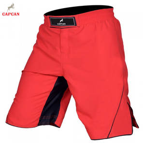 Shorts d'entraînement MMA légers et écologiques en tissu confortable avec un matériau durable, un design de mouvement flexible et un logo frontal - Product Image 1