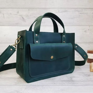 Nouveau sac à main haut de gamme en cuir véritable tissé à la main pour femmes, une épaule à la mode et simple boîte sac de maquillage LCBB-0079 - Product Image 1