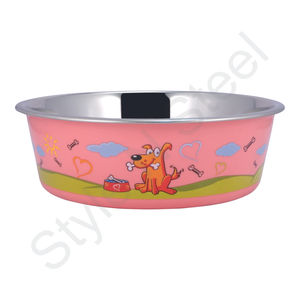 Andod-cuencos y comederos para gatos y gatos, cuencos de comida de color rosa - Product Image 1