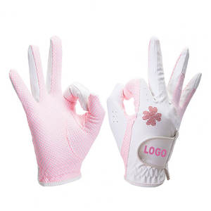 Gants de golf en cuir véritable, fabriqués sur mesure, respirants, imperméables, lavables, pour les activités sportives de plein air, tissu doux - Product Image 2