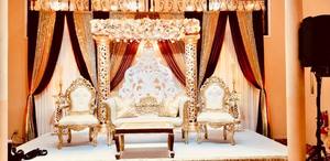 Meilleur ensemble de canapés Maharaja pour mariage arabe, couleur personnalisée, style moderne classique, bois traité léger, design luxueux - Product Image 6