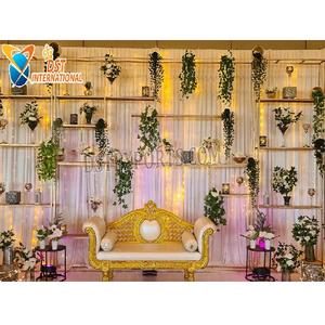 Stylish Candle Back Walls for Contemporary <b>Wedding</b> Modern Candle Walls <b>Stand</b> for Night <b>Wedding</b> New Modern Candle Walls <b>Backdrop</b> - Product Image 1