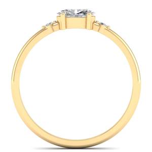 REYES พรีเมี่ยมคุณภาพ 14K สีเหลืองทอง Lab ปลูกแหวนเพชรสําหรับโอกาสพิเศษใหม่แฟชั่นแหวนหมั้นเครื่องประดับงานแต่งงาน - Product Image 4