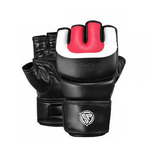 Gants d'entraînement professionnels pour hommes MMA sur mesure et dernière conception gants MMA en cuir Pu meilleurs gants en cuir MMA - Product Image 3