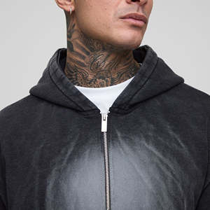 Sudaderas de Manga Larga Estilo Urbano para Hombre, 445 g/m², Estilo Moderno, Lisas, para Impresión - Product Image 2