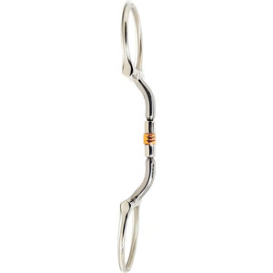 Mèche Western Dee Link en acier inoxydable de 5 pouces avec rouleau en acier et cuivre pour un confort et un contrôle améliorés - Product Image 4