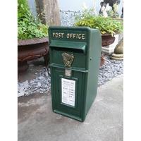 Boîte aux lettres ER blanche de qualité supérieure fabriquée à la main galvanisée grande boîte aux lettres de jardin de taille autoportante boîte aux lettres de support de poteaux de mariage ER