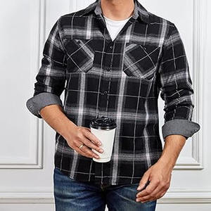 Vente en gros de chemise de créateur de luxe de marque célèbre de haute qualité avec impression DGT chemise à manches longues pour hommes - Product Image 2