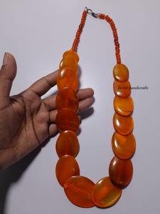 Accesorios de moda de calidad superior Collar de cuerno de diseño moderno para mujer Joyería de oficina de artesanías de Javed - Product Image 4