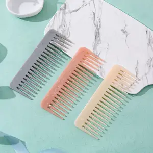 Hot sale Large size Hair Brush cellulose acetate hair combs high quality comb for women custom logo comb
