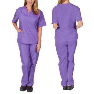 Uniforme d'infirmière tricoté confortable de style jogging pour femmes pour le travail et les activités bénévoles - Product Image 1