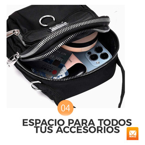 Sac à bandoulière décontracté pour femme - Couleurs assorties - Product Image 4