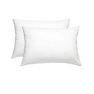 Almohada de plumas de pato supersuave, alta calidad, precio al por mayor, barato, disponible en diferentes grados