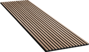 Akupanel Panneau mural acoustique extérieur moderne en bois naturel Solution de conception graphique pour hôtel Panneau mural à lattes en bois pour usage extérieur - Product Image 4