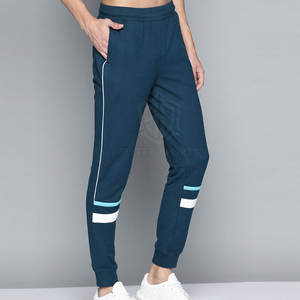 กางเกงเรียกเหงื่อของผู้ชายน้ำหนักเบาผ้าแคนวาสสไตล์ลำลองปิดเอวยางยืดทำจากปากีสถาน - Product Image 4