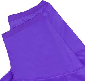 Maillot d'entraînement de football personnalisé en maille violette respirant à col en V léger pour hommes et femmes, tenue de sport courte pour équipe - Product Image 5