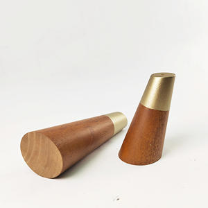 Gambe <span class=keywords><strong>per</strong></span> Mobili in Legno Massello Moderne ed Eleganti, Dipinte in Oro <span class=keywords><strong>per</strong></span> Divani, Tavoli, Cucina, Soggiorno, Camera da Letto - Opzione Economica - Product Image 4