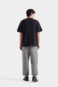 T-Shirt d'été personnalisé pour hommes haut ample à manches courtes mode de rue décontractée sport respirant haut tricoté - Product Image 3