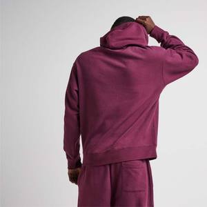 เสื้อฮู้ดดี้โอเวอร์ไซส์พิมพ์โลโก้ของผู้ชายผ้าฝ้าย Plain100 % เสื้อฮู้ดแบบเรียบง่ายสำหรับฤดูหนาว - Product Image 3