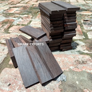 Manche de couteau Dalles en bois d'ébène Bois de qualité supérieure pour poignées de couteau personnalisées et divers projets de menuiserie - Product Image 4