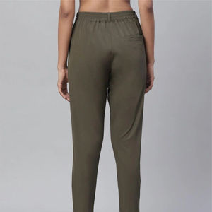 Pantalon de jogging léger et respirant pour femme, taille élastique, séchage rapide, pantalon formel, bas de survêtement extensible pour l'été, 100% - Product Image 2