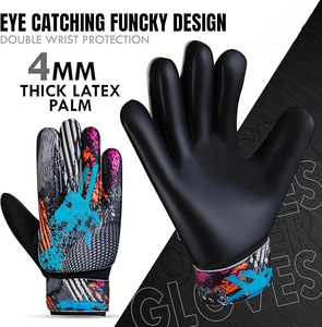 Gants de gardien de but en cuir personnalisés, professionnels, respirants, antidérapants, résistants à l'usure, pour l'extérieur - Product Image 6