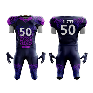Nouveauté, vêtements de sport, couleur unie, uniforme de football américain, séchage rapide, uniforme de football américain sur mesure - Product Image 1