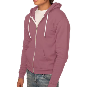 Logo personnalisé vente en gros bella sweat à capuche en toile hommes prix logo personnalisé vente en gros bella sweat à capuche en toile hommes - Product Image 1