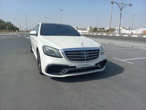 2017 Mer cedes Benz S63 AMG V6เกียร์ธรรมดา GCC น้ำมันเชื้อเพลิงไฮบริด SUV และก๊าซ LHD พร้อมระบบบังคับเลี้ยวไฮดรอลิก - Product Image 5
