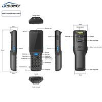 Bonne qualité V350 3.5 pouces 4G + 64G caméra lecteur de codes-barres lecteur NFC Pdas IP65 logistique/entrepôt/magasin portable Pda Android Pdas