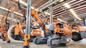 Plataforma de Perforación de Superficie DTH ZGYX452 de Bajo Mantenimiento, Motor con Compresor de Aire Integrado, Accionamiento Diésel, Profundidad Máxima de Perforación de 21 m, para Minería - Product Image 6