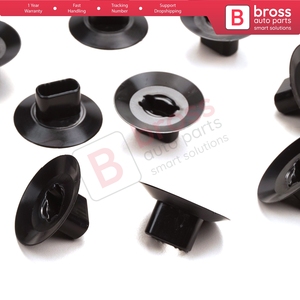 BCF5029 10 pièces de clips de fixation pour cache-roue 7703081056 pour - Product Image 6