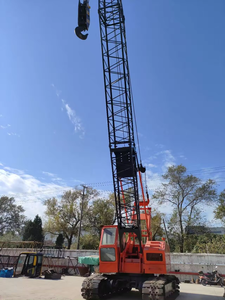 เครื่องจักรก่อสร้างและก่อสร้างรถบรรทุกใช้แล้ว HITACHI 30ตันรถเครนตีนตะขาบมือสอง KH100ญี่ปุ่น - Product Image 6