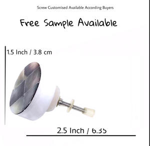 Boutons d'armoire de porte de tiroir en résine nacre moderne et poignée de traction Offre Spéciale pour cuisine armoire commode chambre salle de bain - Product Image 3