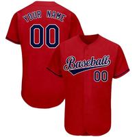 Concevez vos propres uniformes de baseball Softball de rêve 100% Uniforme de baseball en polyester Prix raisonnable