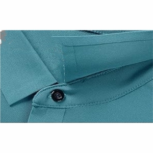 Men Polo T Shirt <b>Classic</b>-Fit 100% Cotton Short Sleeved Polo Shirts - Product Image 2