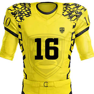 Uniforme de football américain respirant de nouveau style 100% uniforme de football américain en polyester - Product Image 3